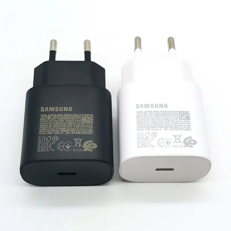 Samsung 25W Super Fast Charger + USB-C Cable 1.8m