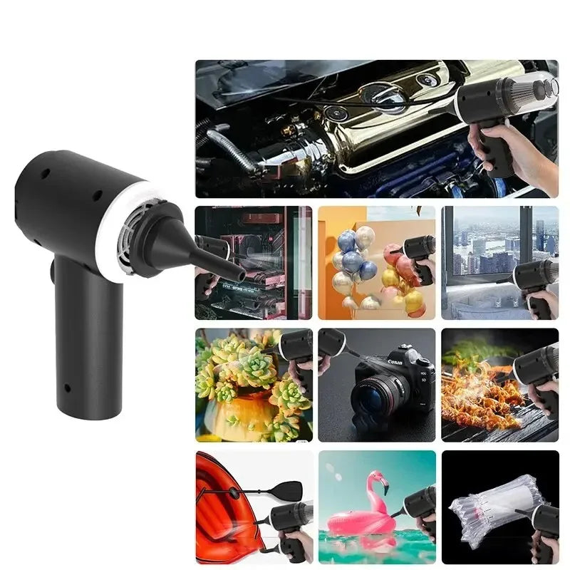 Portable 9000Pa Wireless Car Vacuum