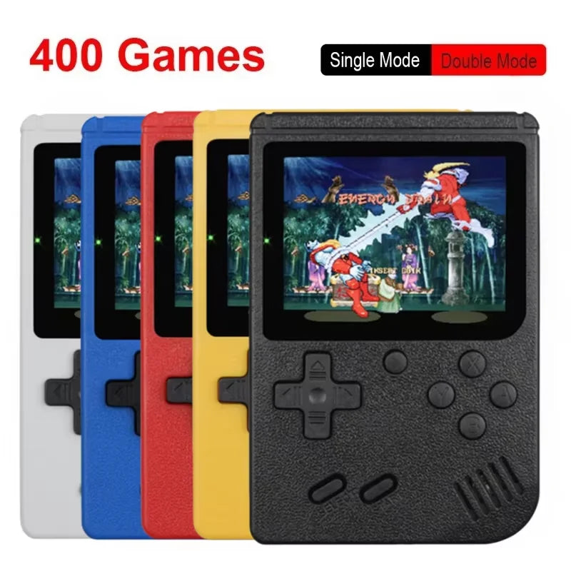 Retro Handheld Game Console 400 Games – 2.4" LCD