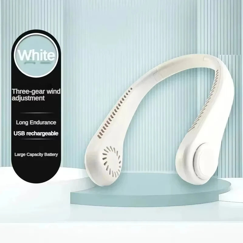 Portable Neck Fan USB – Personal Air Cooler