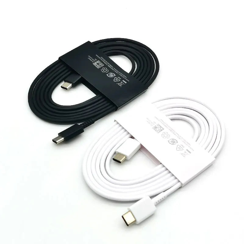 For Samsung Charger 25W Super Fast Charging Adapter 1.8M Type C Cable For Galaxy S20 S21 S22 S23 S24 Ultra Z Flip Fold 6 5 4 3 2