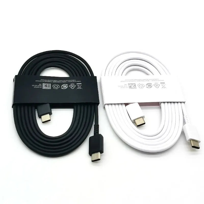 For Samsung Charger 25W Super Fast Charging Adapter 1.8M Type C Cable For Galaxy S20 S21 S22 S23 S24 Ultra Z Flip Fold 6 5 4 3 2
