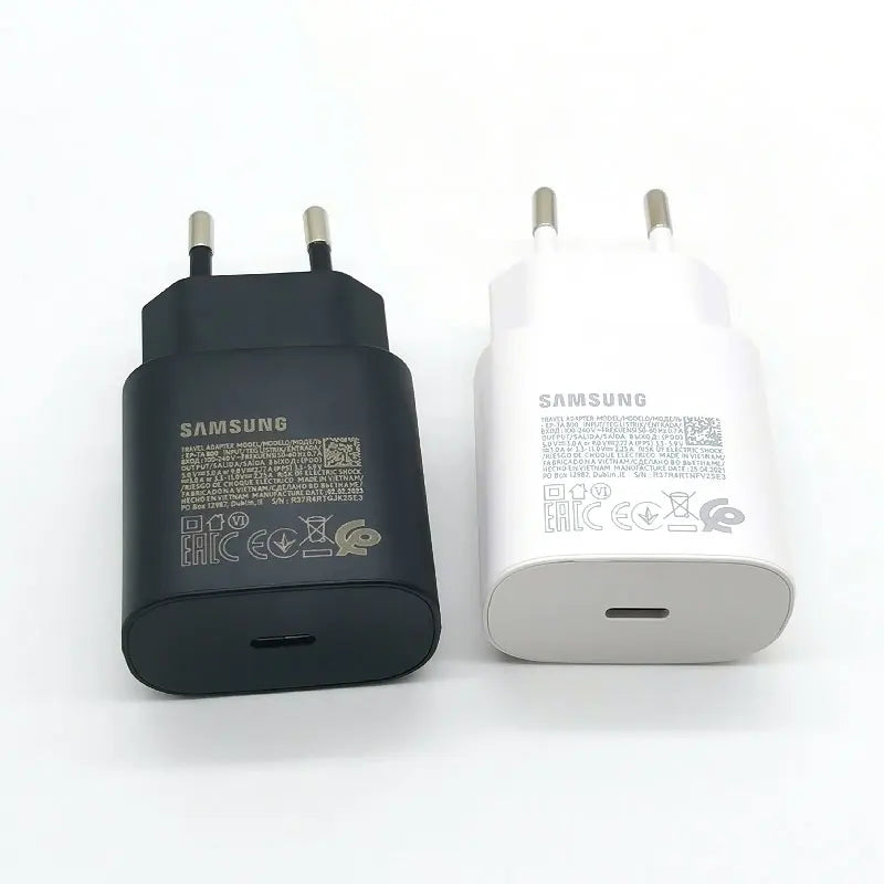 For Samsung Charger 25W Super Fast Charging Adapter 1.8M Type C Cable For Galaxy S20 S21 S22 S23 S24 Ultra Z Flip Fold 6 5 4 3 2