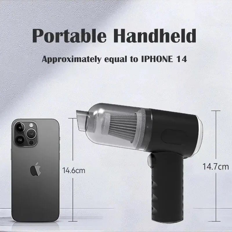 Portable 9000Pa Wireless Car Vacuum