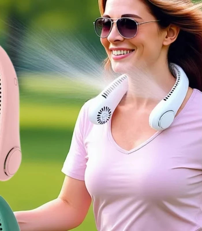 Portable Neck Fan USB – Personal Air Cooler