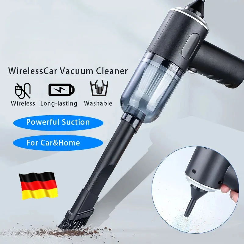 Portable 9000Pa Wireless Car Vacuum