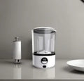 Mini Portable LED  Washing Machine 2L White 2000mAh Rechargeable Turbine Laundry Cup for Children’s Underwear Socks