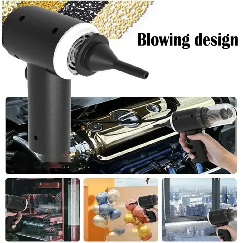 Portable 9000Pa Wireless Car Vacuum
