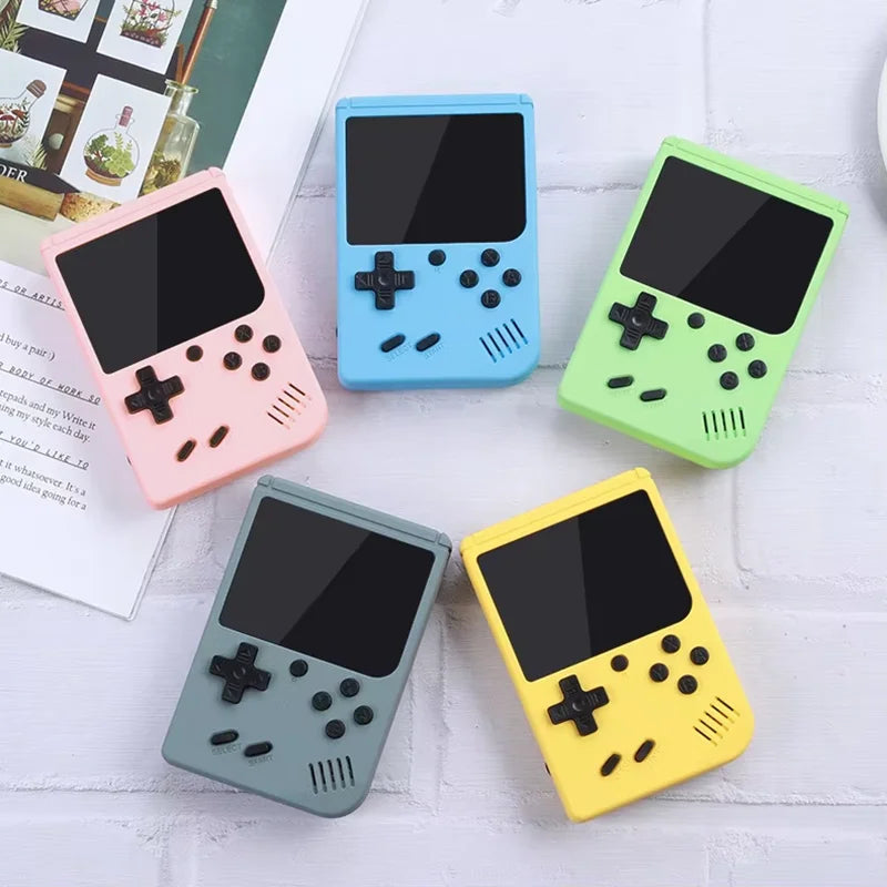 400 In 1 MINI Games Handheld Game Players Portable Retro Video Gaming Console Boy 8 Bit 2.4 Inch Color LCD Screen Games